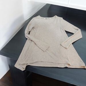 Micheal Star Cream Long Sleeve Top